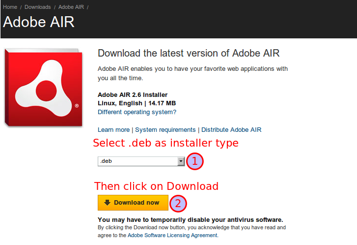 Adobe Air Installations