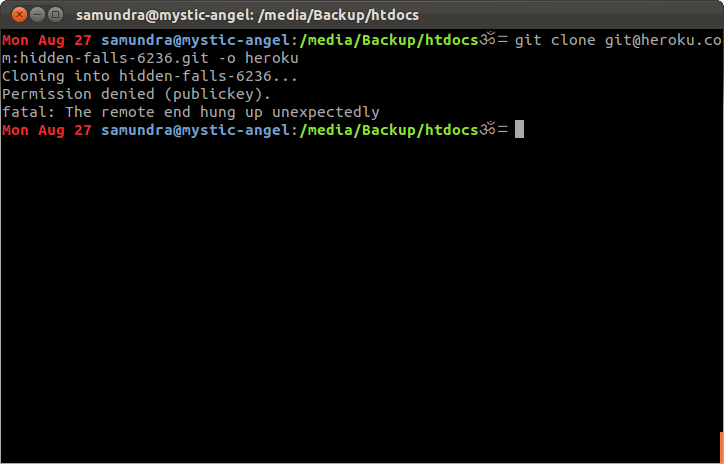 Publickey password. Git Clone SSH. Permission denied please try again SSH.